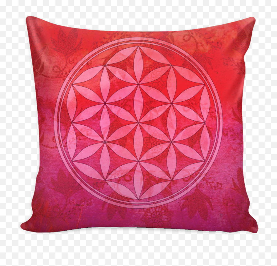 Flower Of Life - Vivid Colors Pillow Covers Christmas Sir Meows A Lot Png,Flower Of Life Png