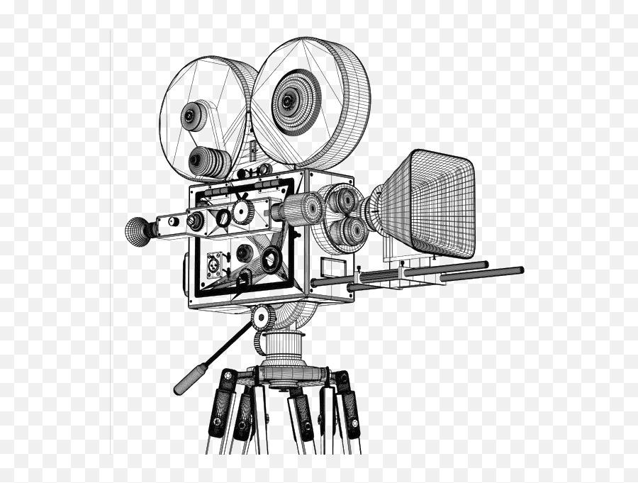 Download Picture Freeuse Library Sebastopol Video Production - Old Film Camera Drawing Png,Old Camera Png