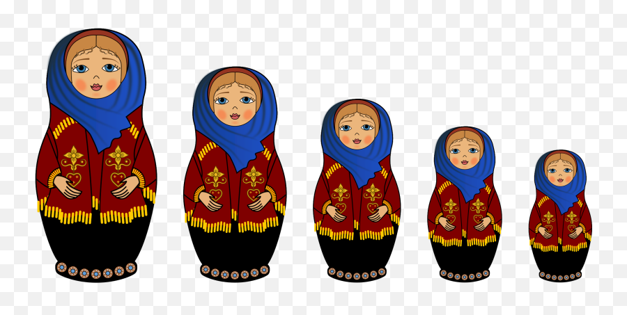 Download Free Png Matryoshka Doll Icons - Russian Nesting Dolls Transparent,Dolls Png