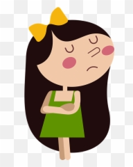 Sad Girl Unhappy - Free Vector Graphic On Pixabay Sad Girl Cartoon Png,Sad Girl Png