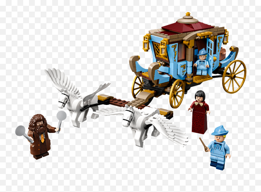 75958 Lego Harry Potter Tm Beauxbatonsu0027 Carriage Arrival - Lego Harry Potter Beauxbatons Carriage Arrival At Hogwarts Png,Hogwarts Transparent