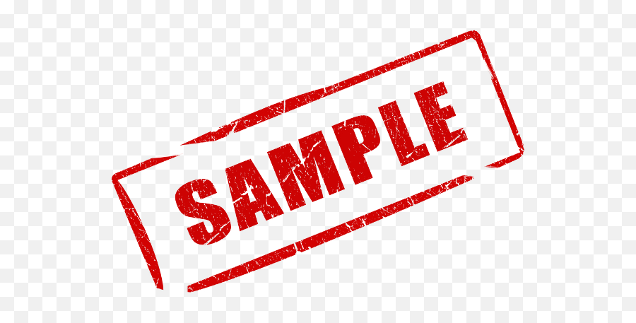Sample Png Images Transparent - Transparent Sample Stamp Png,Sample Png File