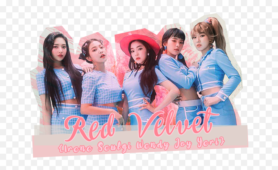 K - Red Velvet Cookie Jar Photoshoot Png,Red Velvet Kpop Logo