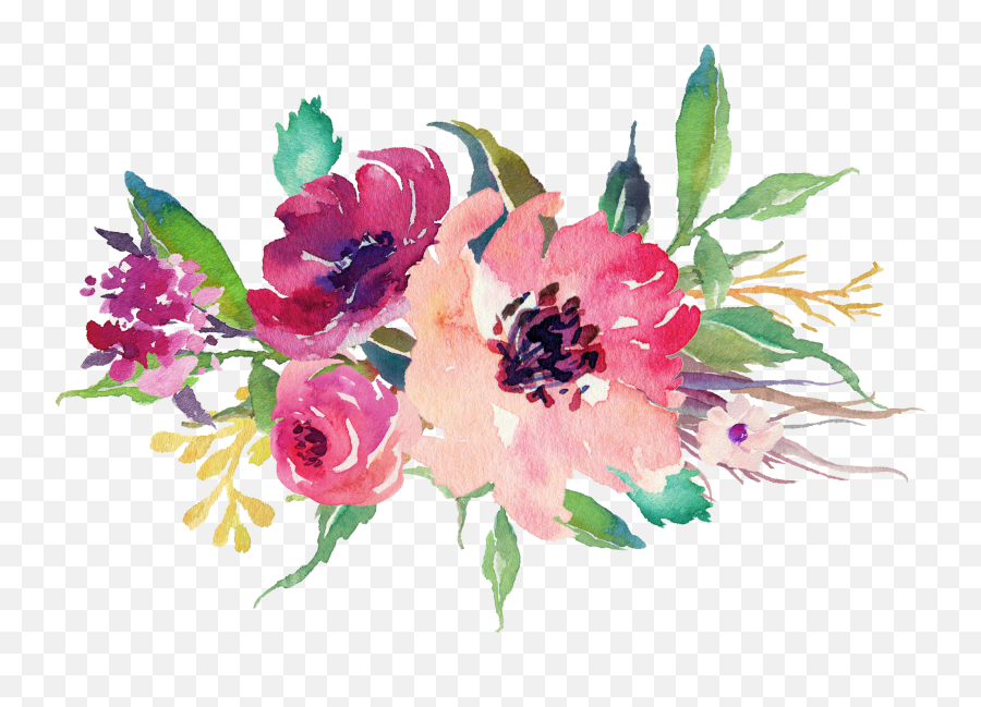 Library Of Peony Crown Stock Png Files Clipart Art 2019 - Wedding Watercolor Flowers Png,Peonies Png