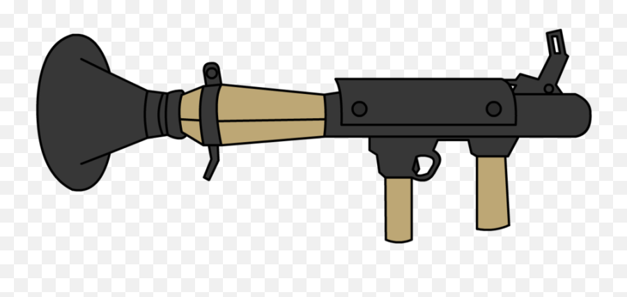 Rocket Launcher High Quality - Tf2 Rocket Launcher Side View Png,Rocket Launcher Png
