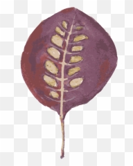Download Creative Leaf Cartoon Transparent Material - Fern png