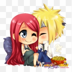 Kushina U0026 Minato Discovered By Leewy - Chibi Minato And Kushina Png,Minato Png