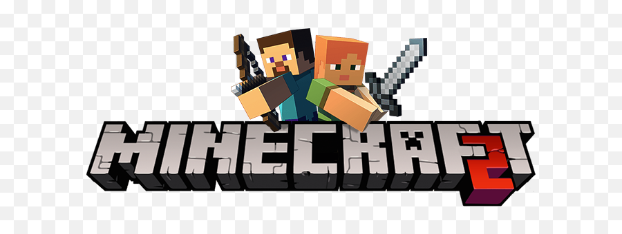 Fake Minecraft 2 Logo - Minecraft 2 Logo Png,Minecraft Logo
