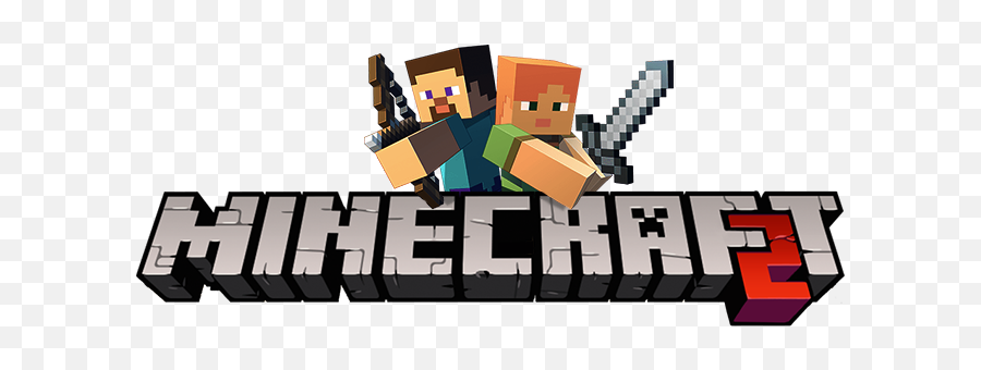 Fake Minecraft 2 Logo - Minecraft 2 Logo Png,Minecraft Logo - free  transparent png images 