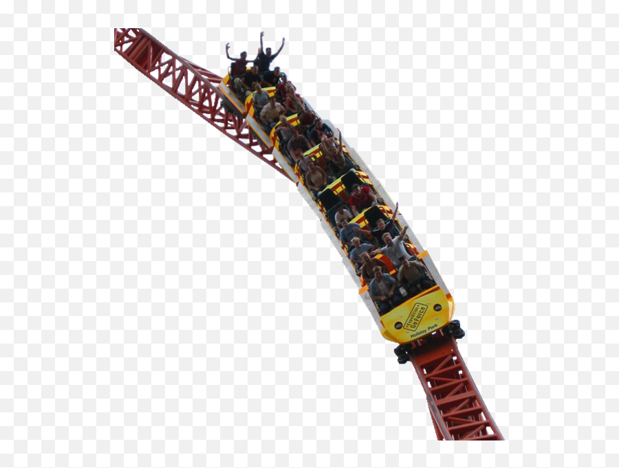 Rollercoaster Png 5 Image - Transparent Background Roller Coaster Png,Rollercoaster Png