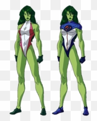 She Hulk Png Picture - She Hulk And Spider Man,She Hulk Png