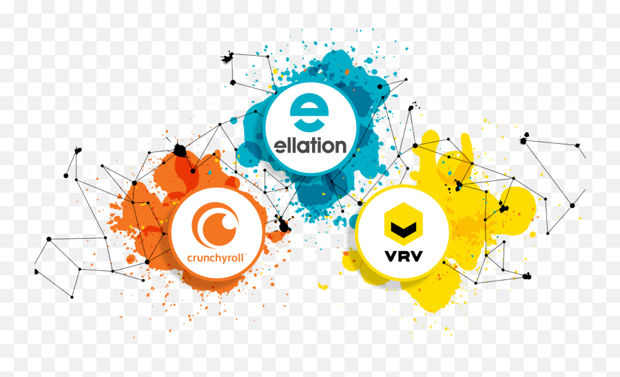 Download Ellation Crunchyroll And Vrv - Ellation Crunchyroll Png,Crunchyroll Logo Png
