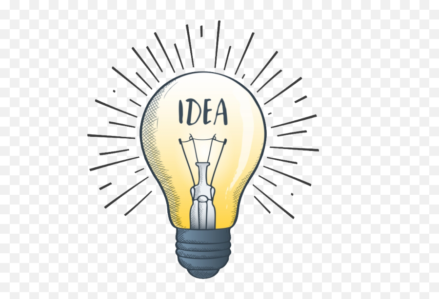 Light Bulb Png Idea - Transparent Idea Bulb Png,Idea Light Bulb Png