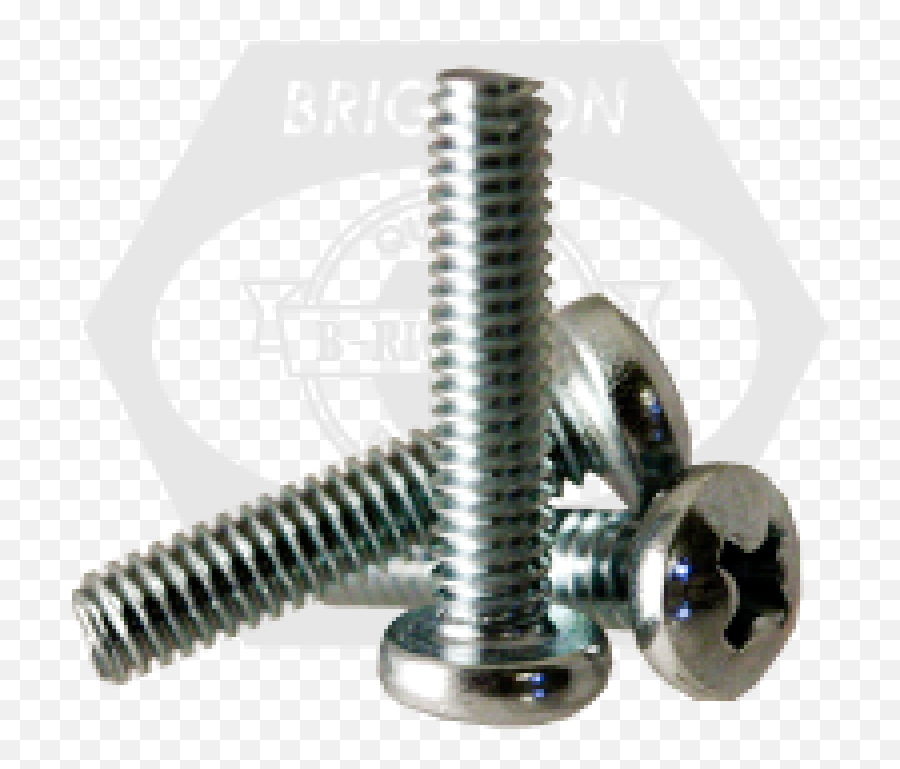 Metal Screw Head Png - 6 32 X 1 34 Machine Screw Pan Head Bellows,Screw Head Png