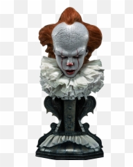 Pennywise Serious Bust - It png