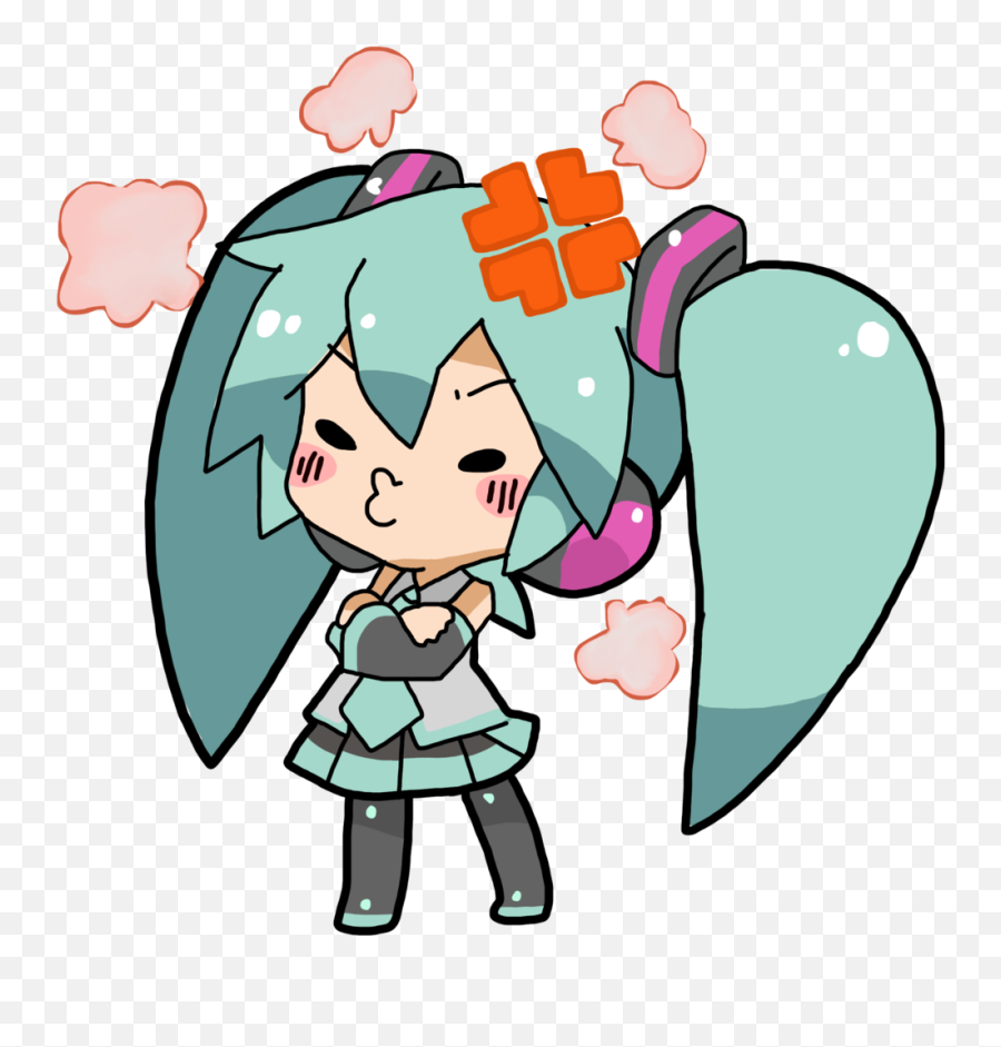 Transparent Overlay Stickers Clipart - Hatsune Miku Line Sticker Hatsume Miku Png,Hatsune Miku Transparent