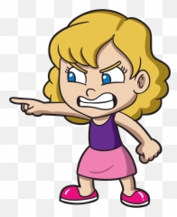 Refrigerator Clipart Angry - Angry Girl Clipart Png,Mad Png