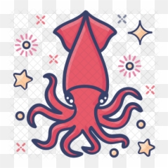 Squid Icon - Common Octopus Png,Squid Png