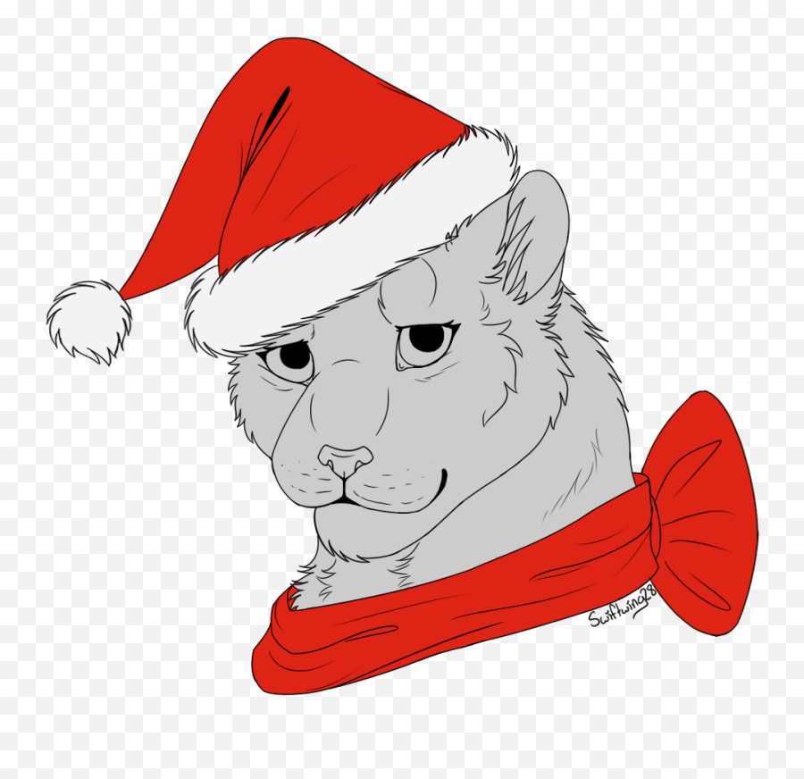 Swiftu0027s Christmas Recolors Lioden - Santa Claus Png,Cartoon Christmas Hat Png