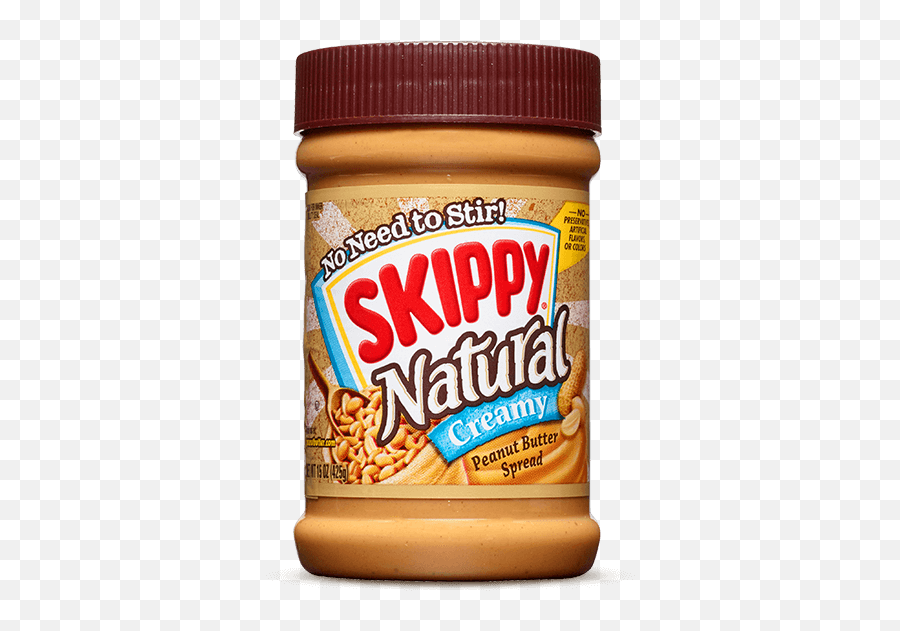 Skippy Natural Creamy Peanut Butter Spread - Skippy Png,Peanuts Png