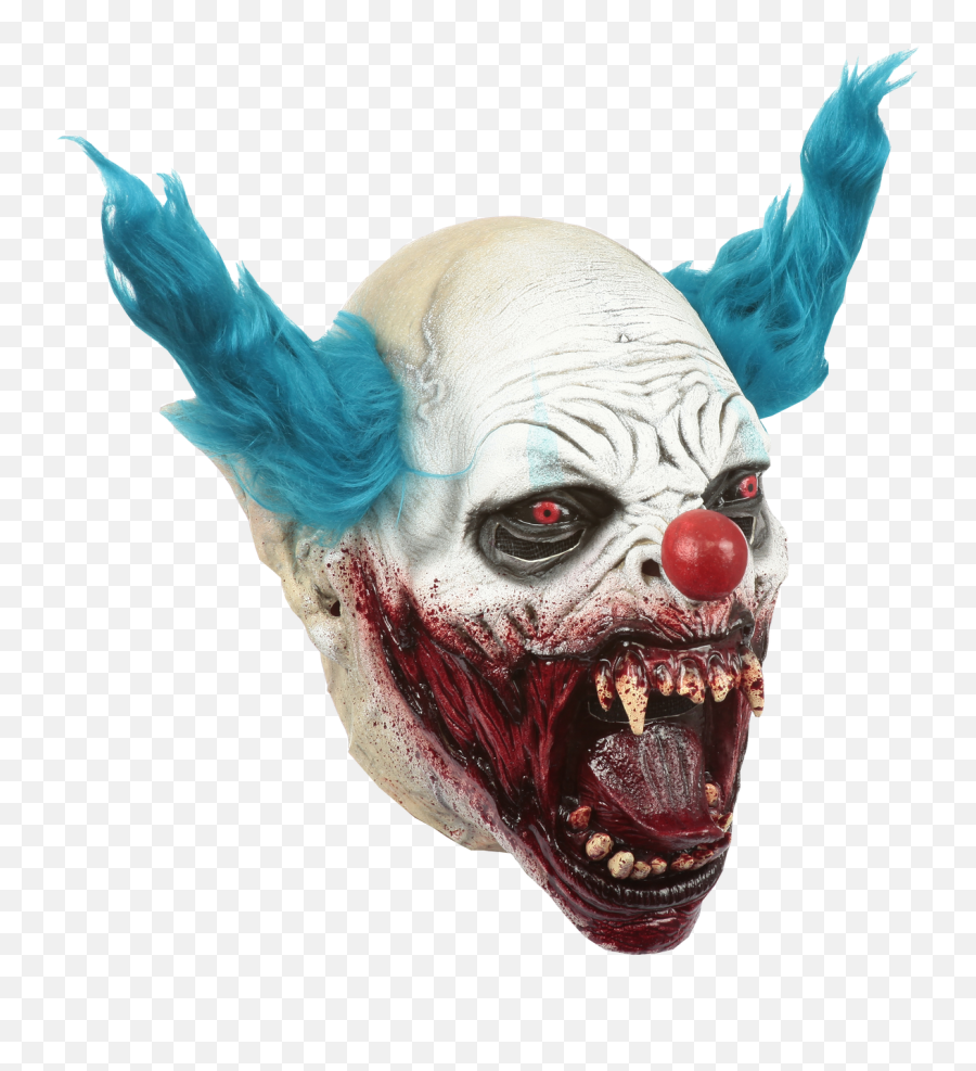 Clown Vampire - Scary Halloween Masks Walmart Png,Clown Makeup Png