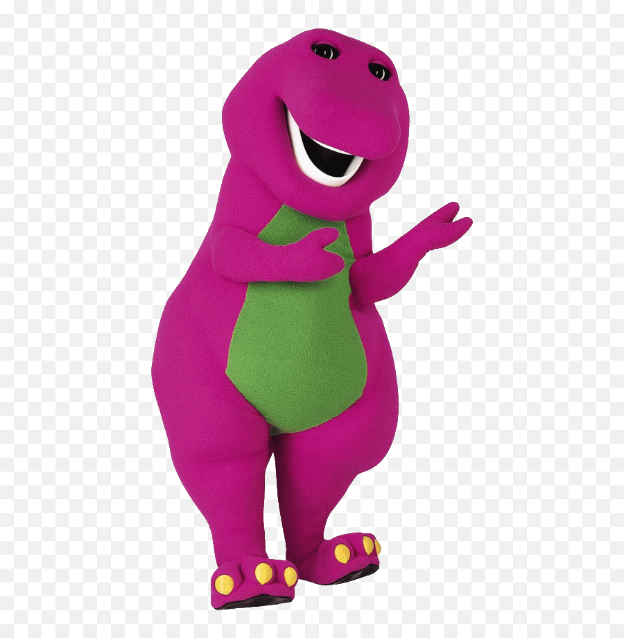 Barney Mascot Standing Transparent Png - Barney The Dinosaur,Barney Png