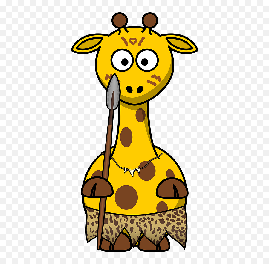 Clipart - Cartoon Giraffe Png,Giraffe Transparent