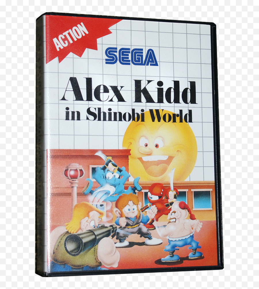 Alex Kidd In Shinobi World For Sega Master System Retro - Alex Kidd Master System 2 Png,Sega Master System Logo