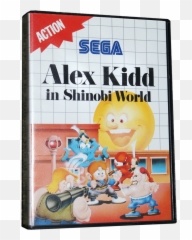 Alex Kidd In Shinobi World For Sega Master System Retro - 2 png