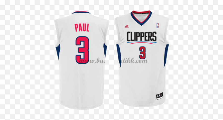 Los Angeles Clippers 2015 - 16 Chris Paul 3 Home Nba Chris Paul Clippers Jersey Png,Chris Paul Png