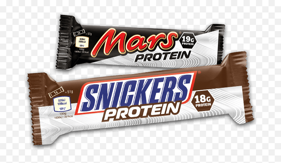 Mars U0026 Snickers Protein Bars - Mars And Snickers Protein Bars Png,Snickers Transparent