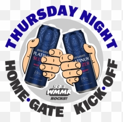 Bud Light Platinum Seltzer Thursday Night Homegate Kickoff - Wmmr png