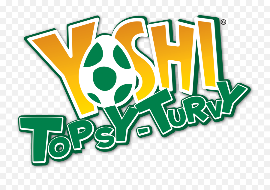 Yoshi Topsy - Turvy 2004 Promotional Art Mobygames Yoshi Topsy Turvy Logo Png,Game Boy Advance Logo