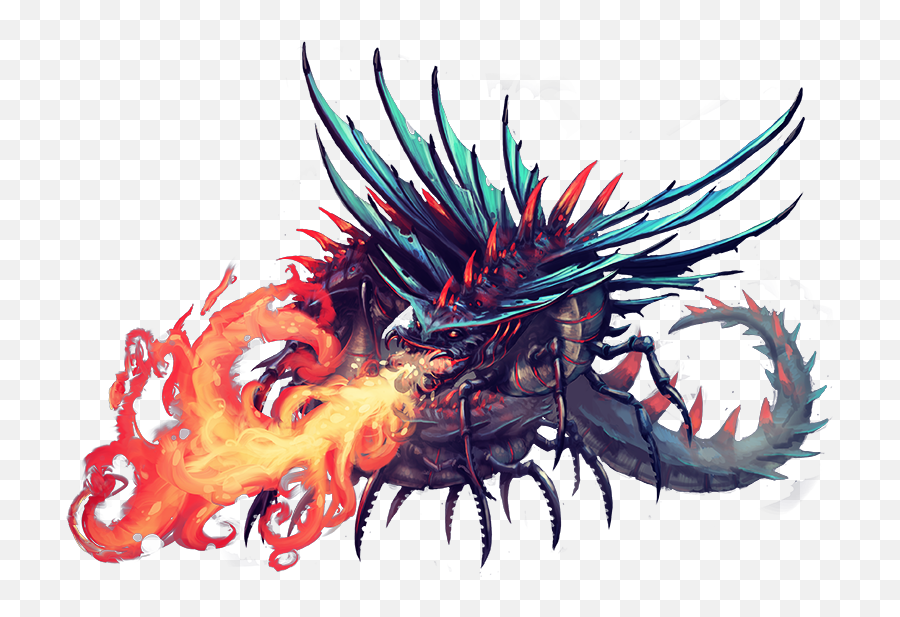 The Remorhaz Is Terribly Awesome - Remorhaz Dnd Art Png,Shadow Monster Png