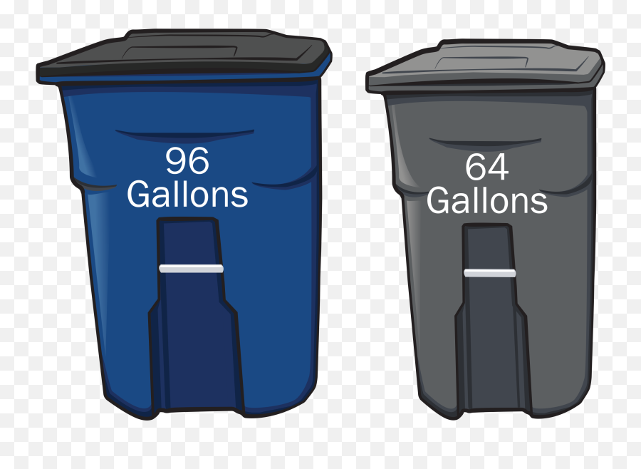 Residential Recycling Collection - Waste Container Lid Png,Recycling Bin Png