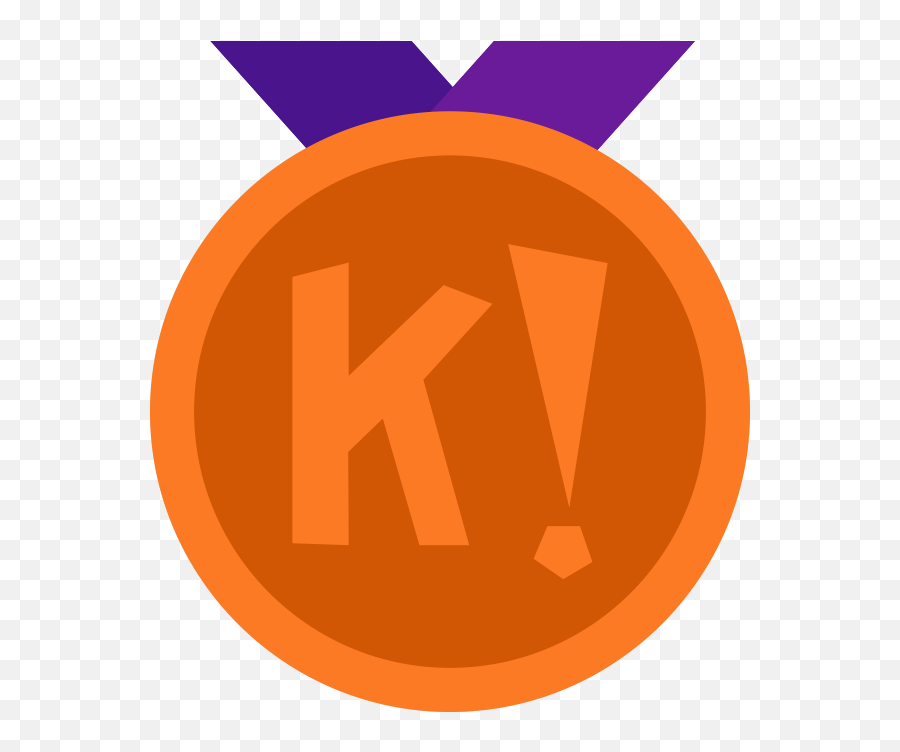 Kahoot Gold Silver - Kahoot Silver Medal Png,Kahoot Logo