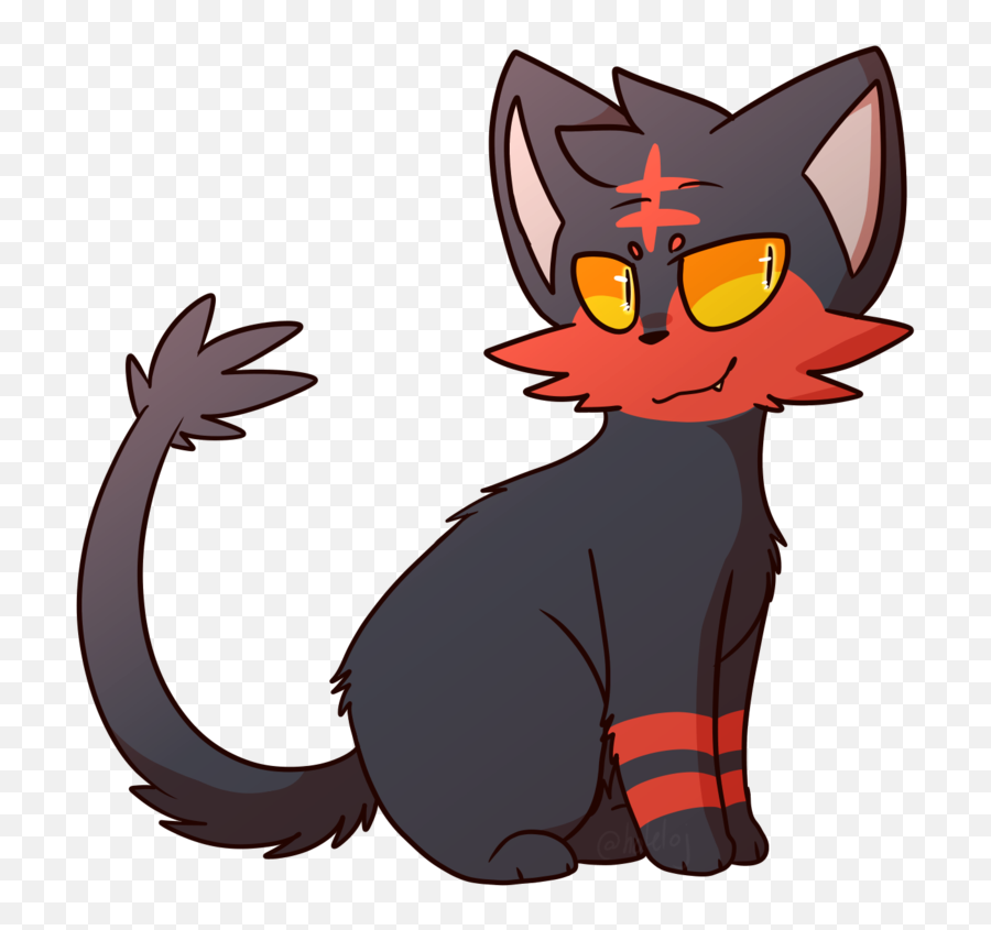 Litten Is Lit Images Hd - Litten Transparent Background Png,Litten Png