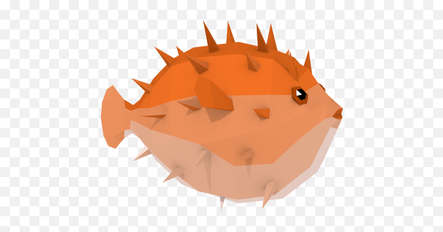 Lowpoly Colurful Reef Fishes - Fugu Png,Part 1 Png