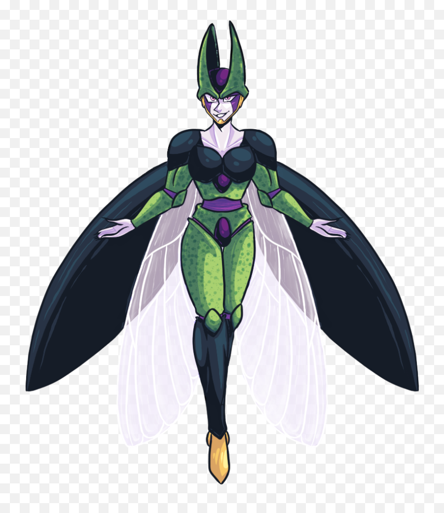 Download Perfect Cell Is So Lovely To Draw I Wish He - Supernatural Creature Png,Perfect Cell Png