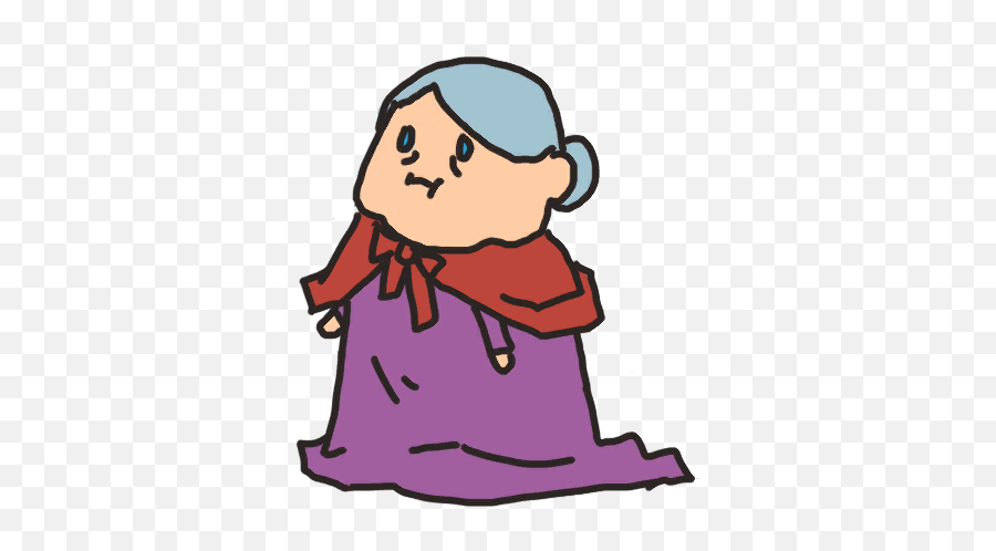 Grandma Png Transparent Image - Cartoon Grandma No Background,Grandma Transparent