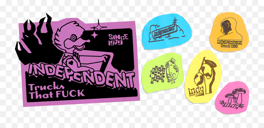 Artists Reimagine The Independent Logo - Language Png,Independent Trucks Logo