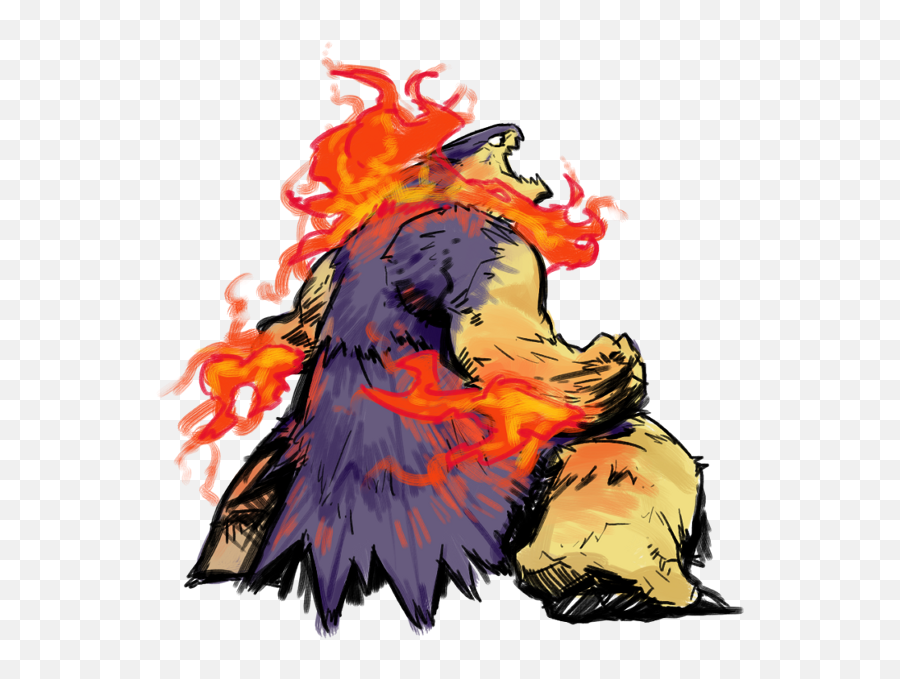 Transparent Png Image - Fictional Character,Typhlosion Png