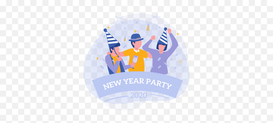 Premium Happy New Year Illustration Download In Png U0026 Vector - Event,New Year Logo