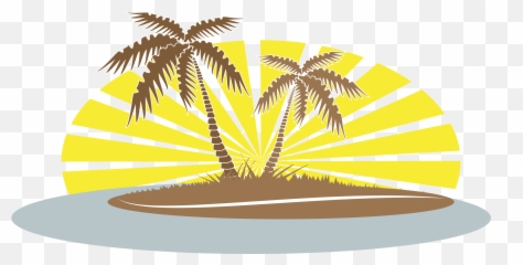 Download Hd Palm Trees Png Library - Date Palm Tree Date Tree Clip Art,Palm Trees Png