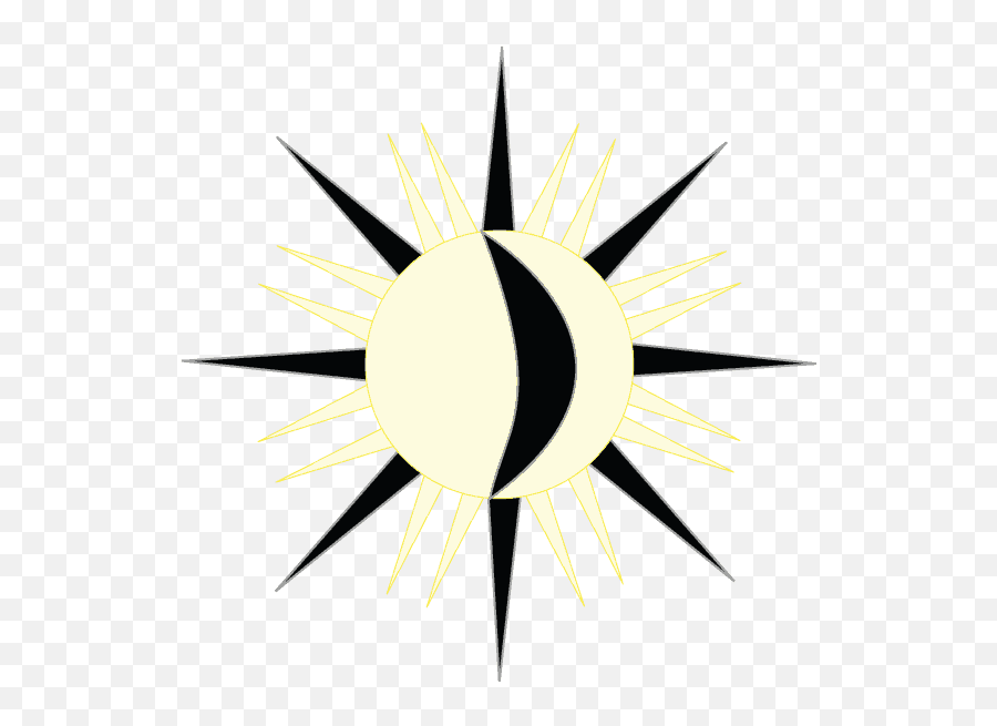 Religous Icon Sun And Moon 6 - Chandra And Surya Symbol Png,Eclipse Icon Meaning