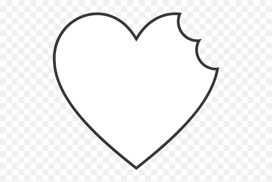 Bitten Heart Graphic - Heart Icons Free Graphics U0026 Vectors White Heart Clipart Black Background Png,Leafy Icon