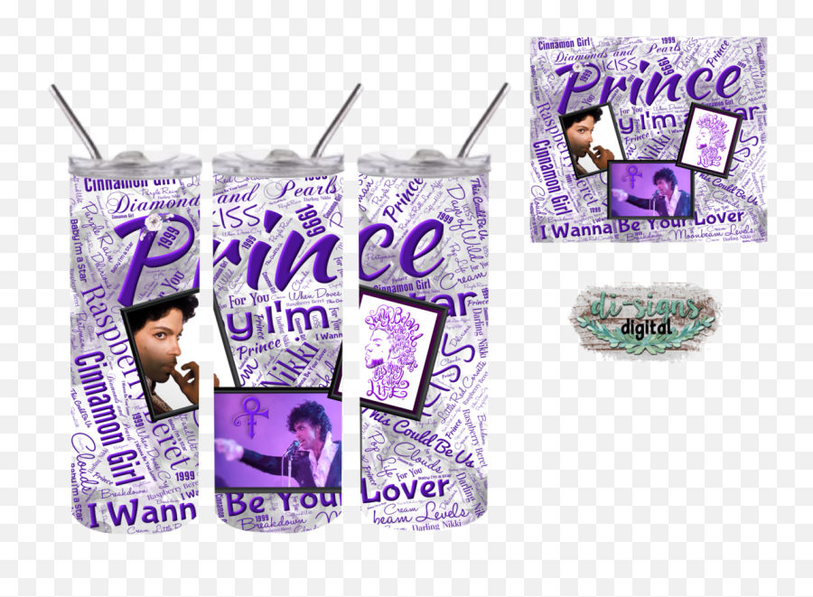 Art U0026 Collectibles Clip 20 Oz Skinny Tumbler Elena Of - Prince Tumbler Wrap Png,Sublimation Icon