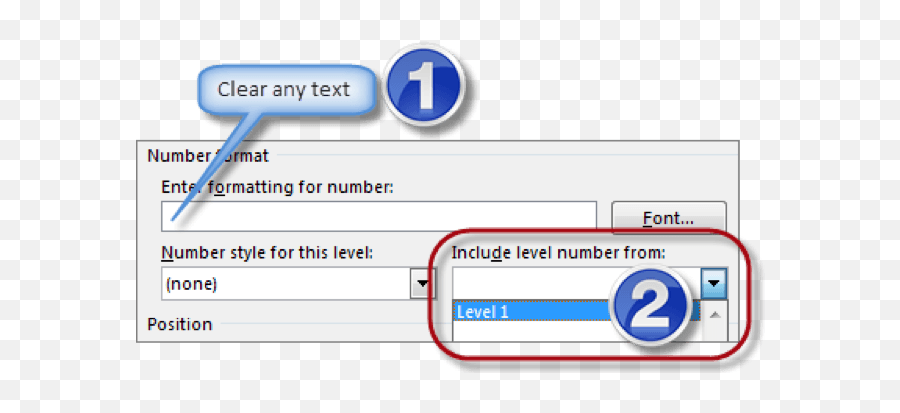 W2 02 How To Set Up Multilevel Numbering In Word That Works - Language Png,Indent Icon