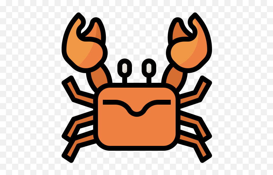 Crab - Happy Png,Hermit Crab Flat Icon