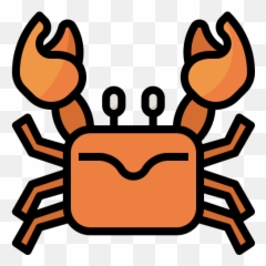 Crab - Happy Png,Hermit Crab Flat Icon